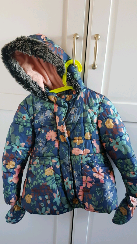 m and s girls coat